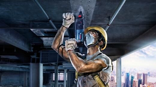 Bosch Professional GBH 2-26 DRE Kırıcı Delici: Yapı Malzemeleri İnşaatında