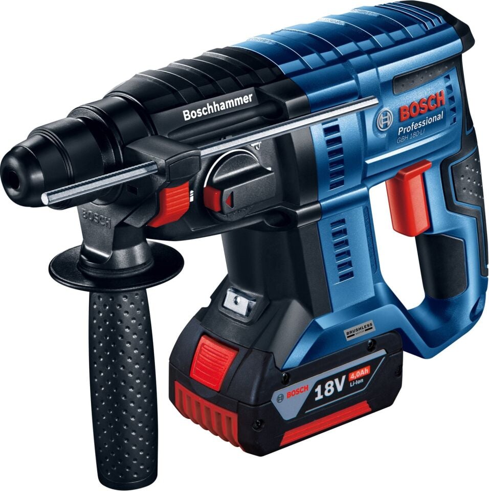 Bosch GBH 180-Li Çift Akülü 4 Ah Kırıcı-Delici