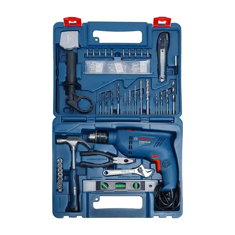Bosch GSB 600 Darbeli Matkap + 100 Parça Aksesuar Seti