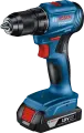 Bosch Professional GWS 180-LI + GSB 185-LI 18V Akülü Vidalama 2+4 Ah Çift Akü Set