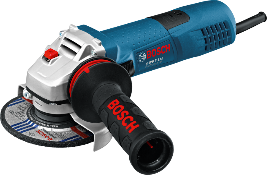 Bosch Professional GWS 7-115 Avuç Taşlama Makinesi - 1