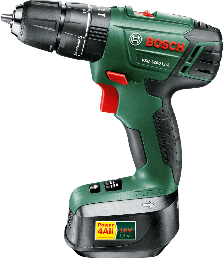 Bosch PSB 1800 LI 2 1 5 AH Akulu Darbeli Delme Vidalama Makinesi Cift Aku Darbeli Matkaplar Bosch Hafif Hizmet