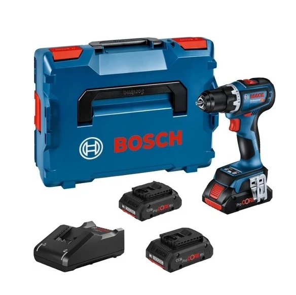 Bosch Profesyonel GSR 18V-65 Üç Akülü 4 ah Procore Darbesiz Delme Vidalama Makinesi 06019N3208