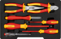 Bosch VDE 1600A02NG3 7 Parça El Aletleri Seti