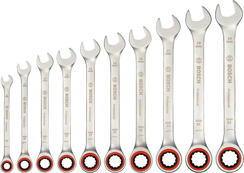 Bosch 10 Parça Cırcır Anahtar Seti - 1.600.A02.AU0