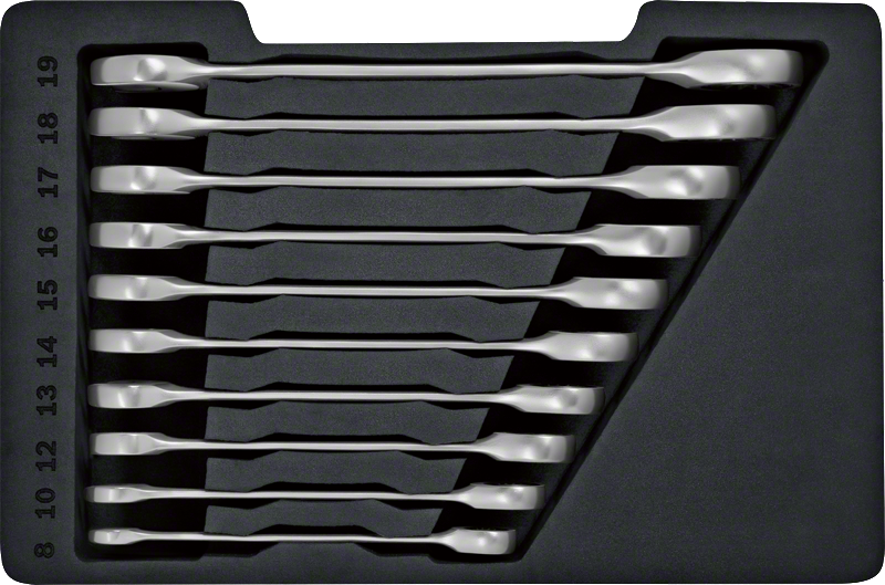 Bosch 10 Parça Cırcır Anahtar Seti - 1.600.A02.AU0