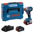 Bosch GDX 18V-285 Çift Akülü 4 Ah Darbeli Somun Sıkma Makinesi