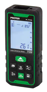 Proter PL 70 GL 70 mt Yeşil Lazer Metre