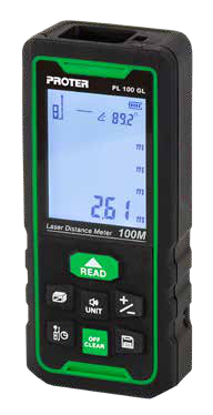 Proter PL 100 GL 100 mt Yeşil Lazer Metre