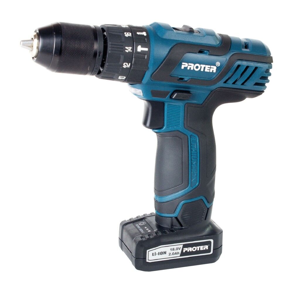 Proter PST 618 LD 18 V Çift Akülü Darbeli Matkap