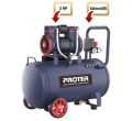 Proter 50 lt 2 hp 8 Bar Yüksek Hızlı Yağsız Sessiz Hava Kompresörü