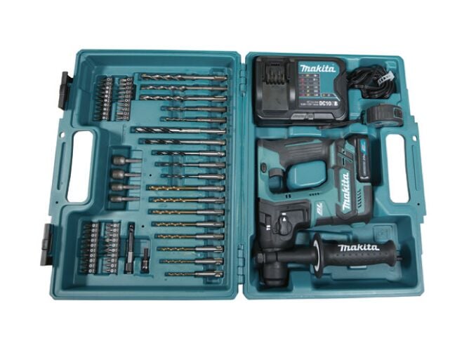 Makita HR166DWAE1 Akülü SDS Plus Matkap + 76 Parça Uç Hediyeli