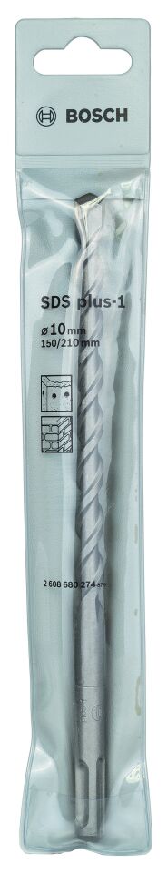 Bosch - Plus-1 Serisi, SDS-plus Kırıcı Delici Matkap Ucu 10*210 mm