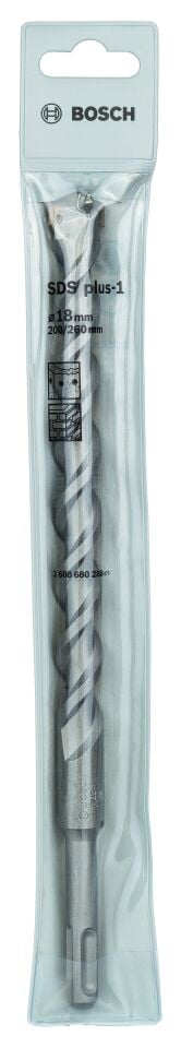 Bosch - Plus-1 Serisi, SDS-plus Kırıcı Delici Matkap Ucu 18*260 mm