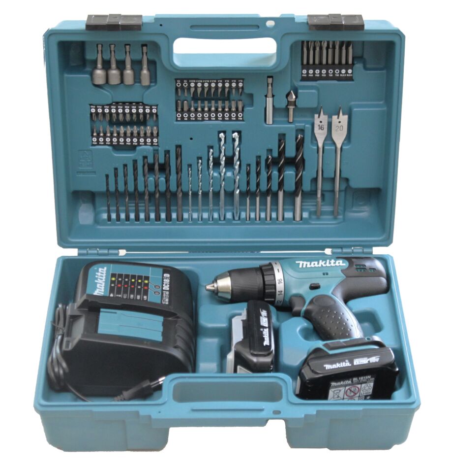 Makita DDF453SYX1 AKÜLÜ 74 PARÇA UÇ SETİ 18V