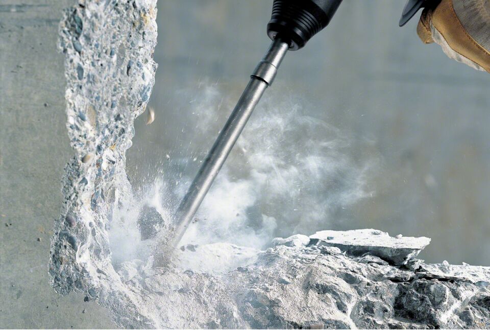 Bosch - SDS-Max Şaftlı Yassı Keski 600*25 mm 5'li