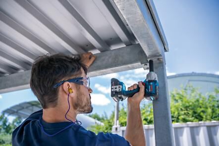 Bosch GDS 18V-450 PC A.Darb.Somun Sıkma