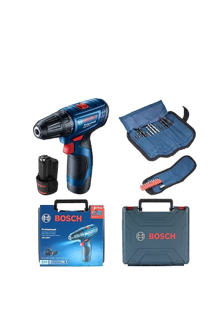 Bosch Professional GSR 120-LI + 23 parça vidalama seti