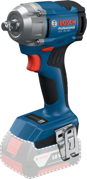 Bosch GDS 18V-350 Çift Akülü 4 Ah Darbeli Somun Sıkma Makinesi