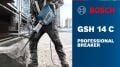 Bosch GSH 14 C Professional Kırıcı Güçlü ve Dayanıklı Beton