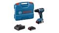 Bosch GSR 18V-65 Akülü Delme Vidalama Seti 2x2.0Ah