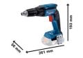 Bosch GTB 185-LI Akülü Alçıpan Vidalama (2x2.0Ah)