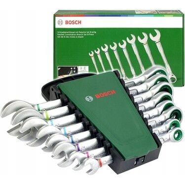 Cırcırlı Kombine Anahtar Seti 8 Parça