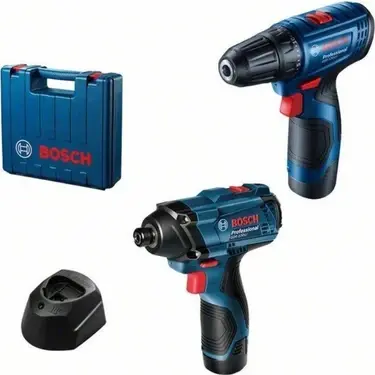 Bosch GSR 120-Li Akülü Vidalama + GDR 120-LI Somun Sıkma Makinesi