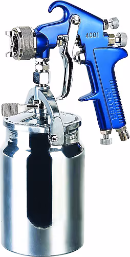 Proter Alttan Boya Ve Polyester Tabancası 1000 Ml (Alüminyum Depo) 4001 S