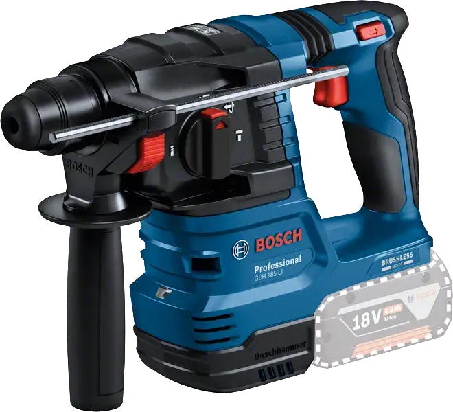 Bosch GBH 185-LI Çift Akülü 4.0 Ah Kırıcı Delici