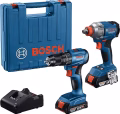 Bosch GDX 18V-285 + GSR 185-Li Elektrikli El Aletleri Seti
