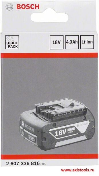 Bosch Professional GBA 18 Volt M-C 4 Ah Li-ion Akü