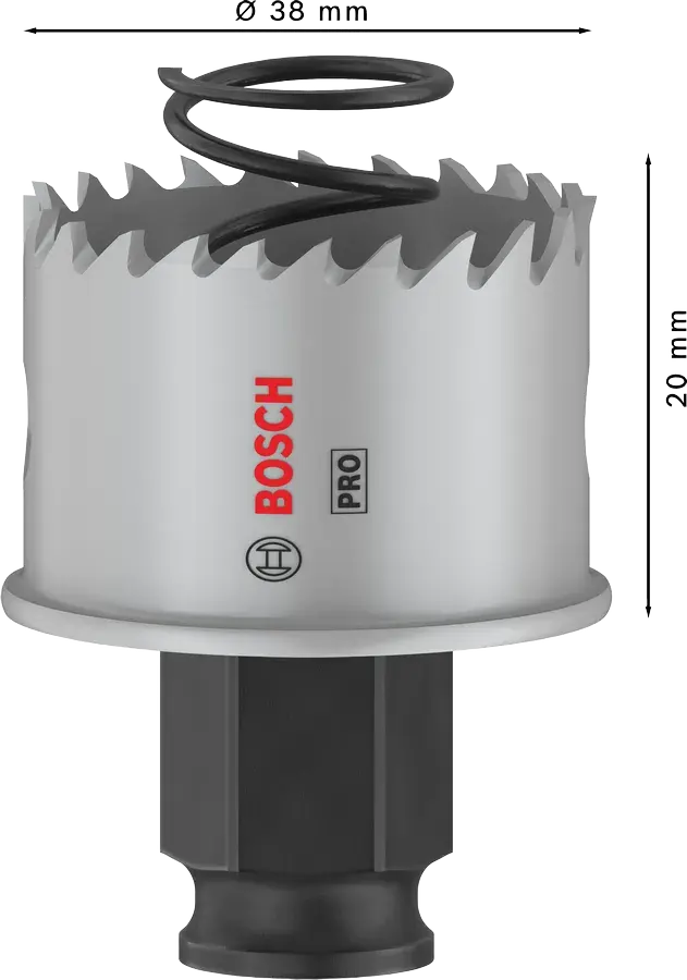 Bosch PRO SM PC-Plus Delik Açma Testeresi 38mm