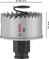 Bosch PRO SM PC-Plus Delik Açma Testeresi 48mm