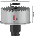 Bosch PRO SM PC-Plus Delik Açma Testeresi 54mm