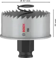 Bosch PRO SM PC-Plus Delik Açma Testeresi 57mm