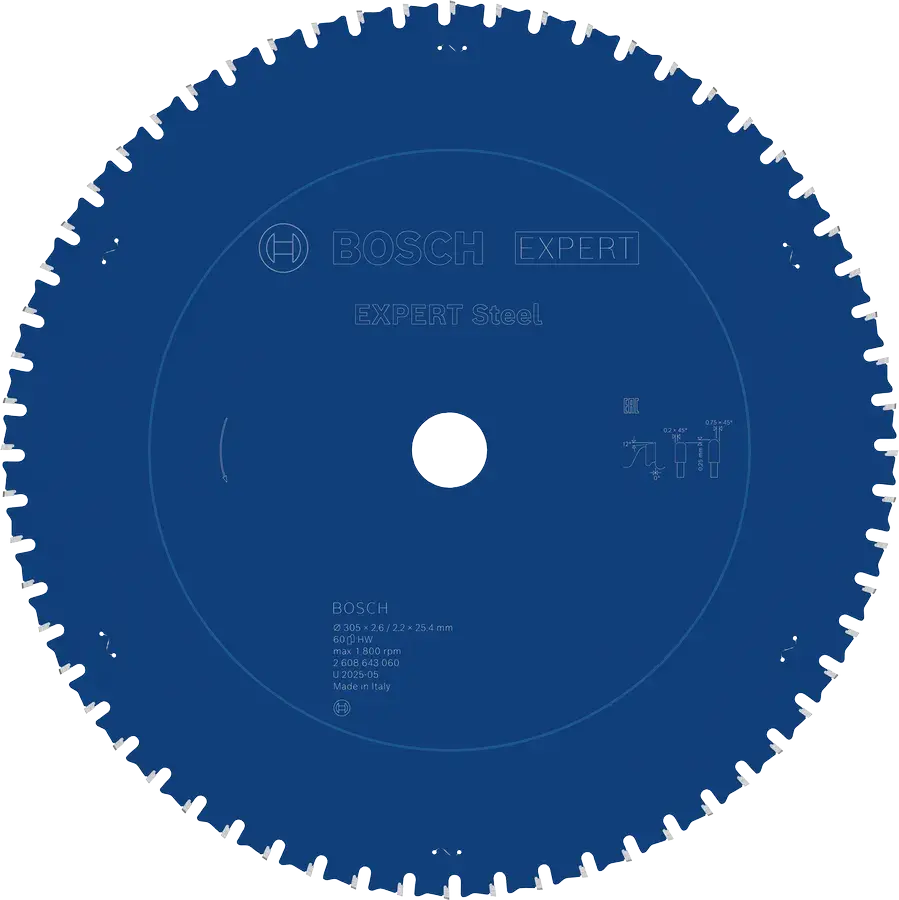 Bosch 60 Diş Expert Daire Testere Bıçağı - 2.608.643.060