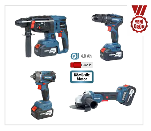 Proter Pst 914 Quatro Akülü 4 Lü Set