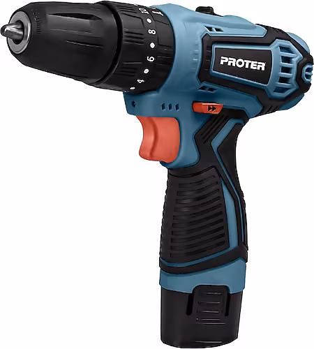 Proter PST 352 Kit Çift Akülü 2 Ah Darbeli Vidalama Makinesi + 52 Parça Setli