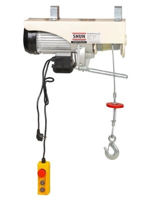SHUN ELEKTRİKLİ MİNİ VİNÇ 400/800 KG - 1